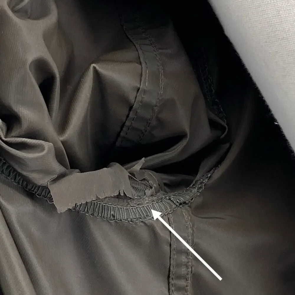 RW Co Longline Duck Canvas Chore Utility‎ Jacket S Green No Lining Drawstring
